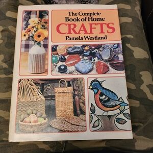 Campy 70s Arts & Crafts Book - The Complete Book Of Home Crafts. Pamela Westland